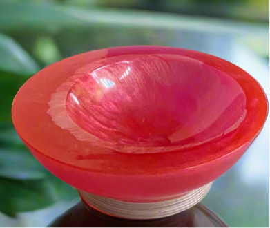 Asymmetrical Resin Bowl