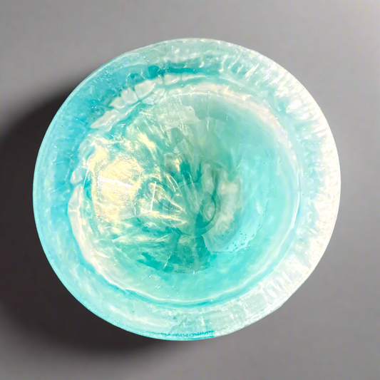 Asymmetrical Resin Bowl