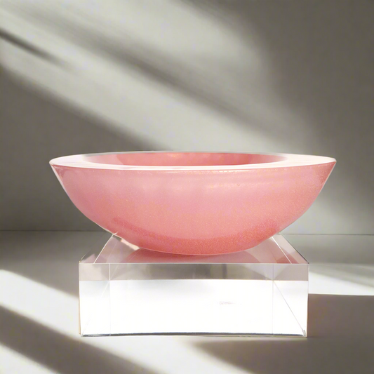 Asymmetrical Resin Bowl