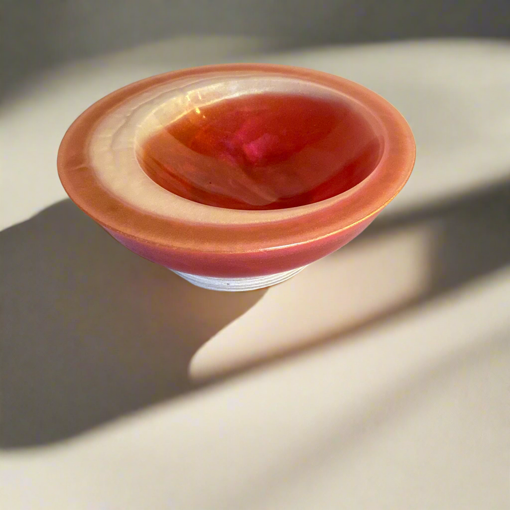Asymmetrical Resin Bowl