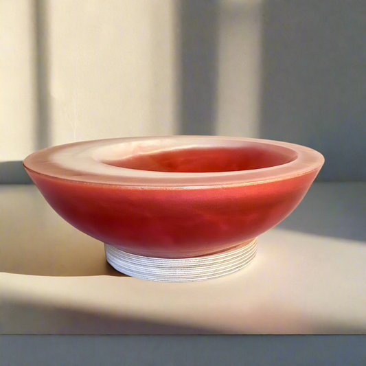 Asymmetrical Resin Bowl