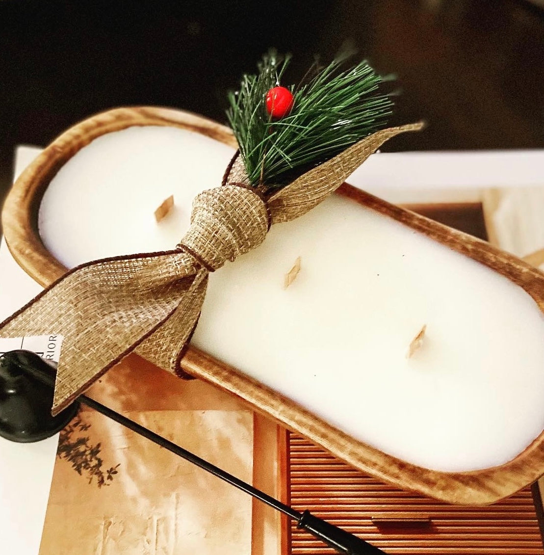 Dough Bowl Candle
