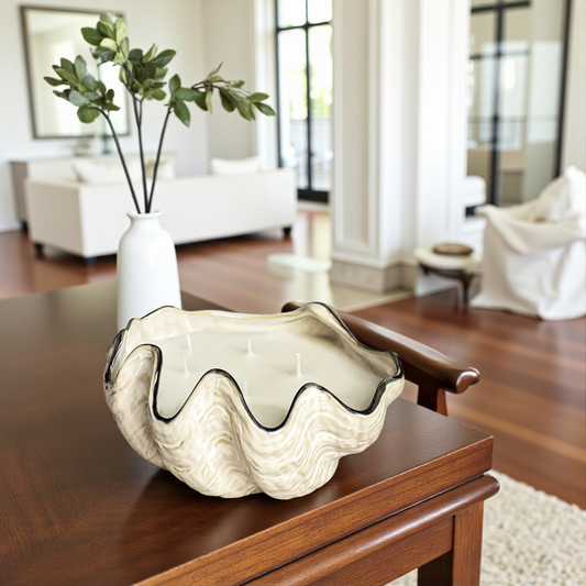 Under the Sea Shell Candle