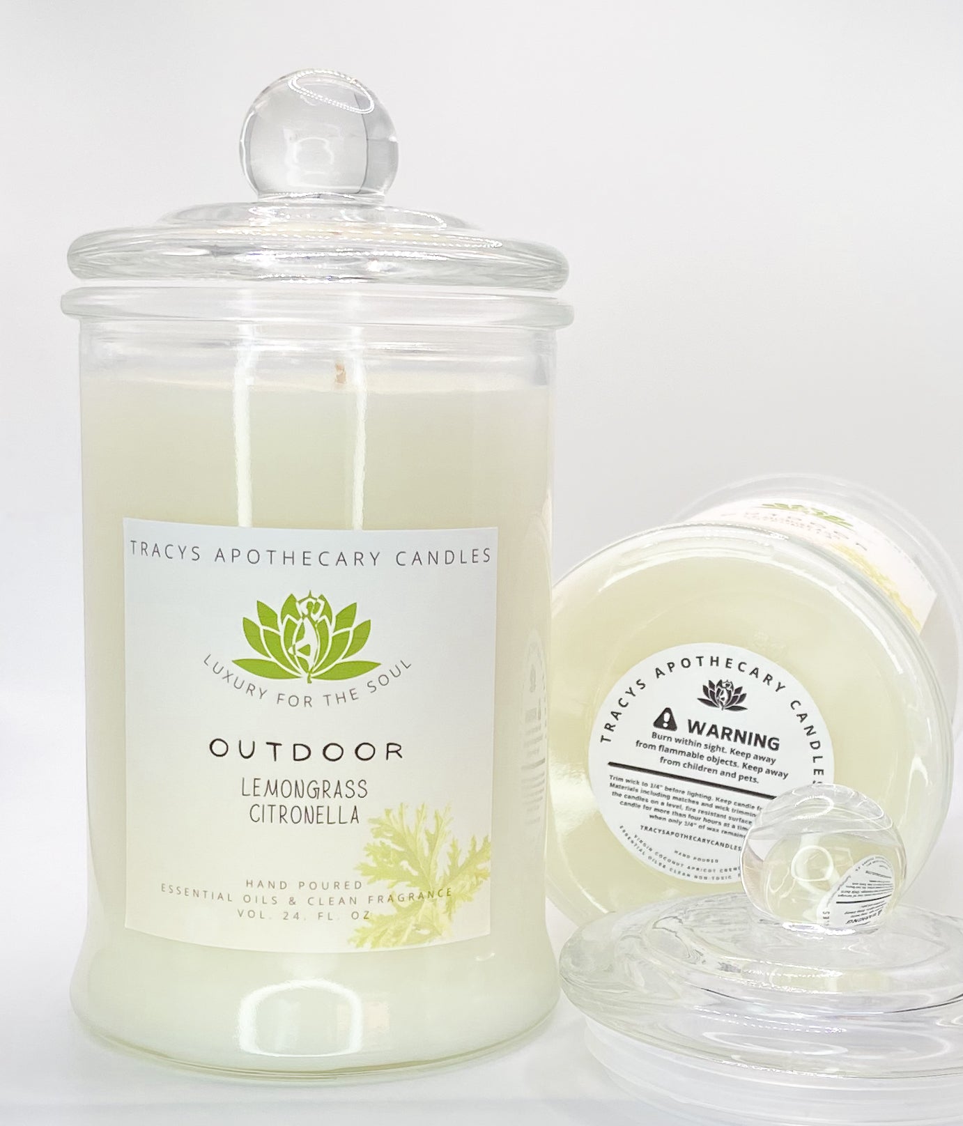 Outdoor Patio Candle