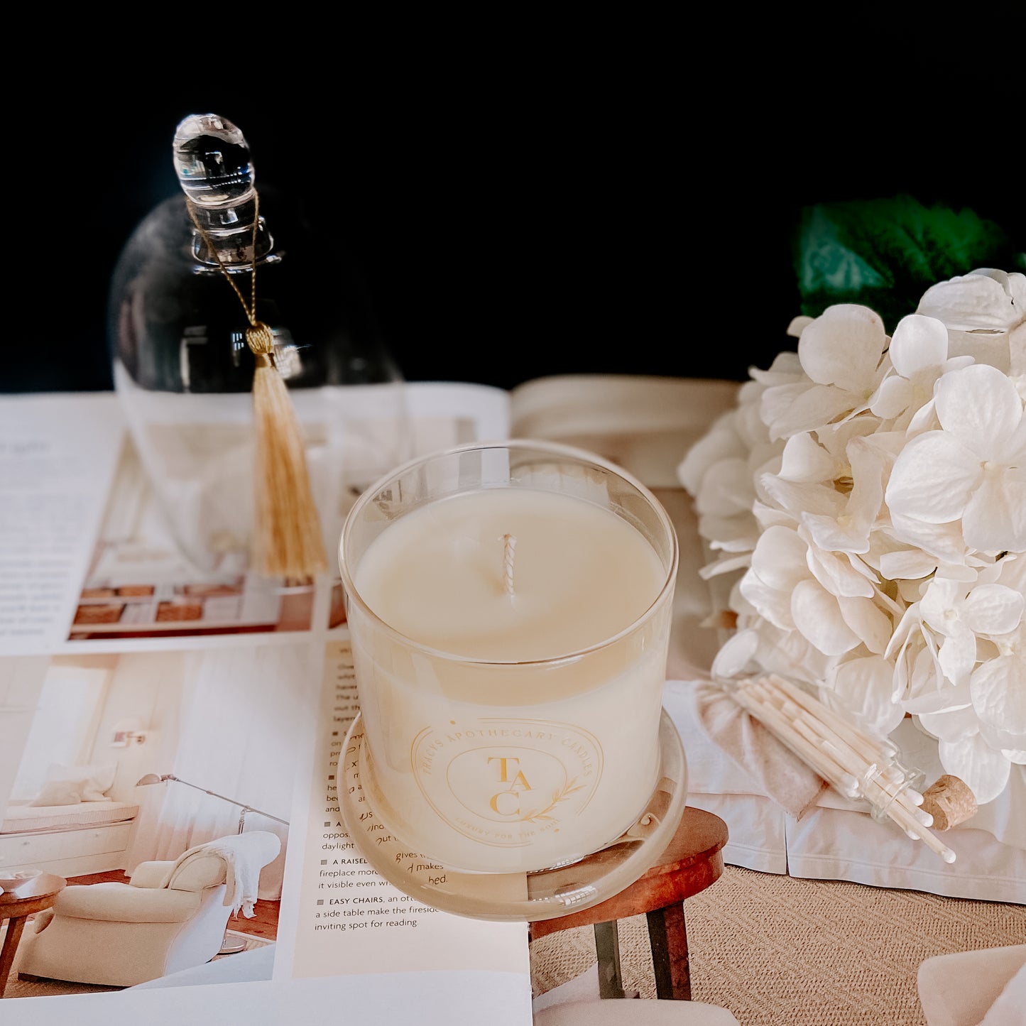 Allure Bee Cloche Candle