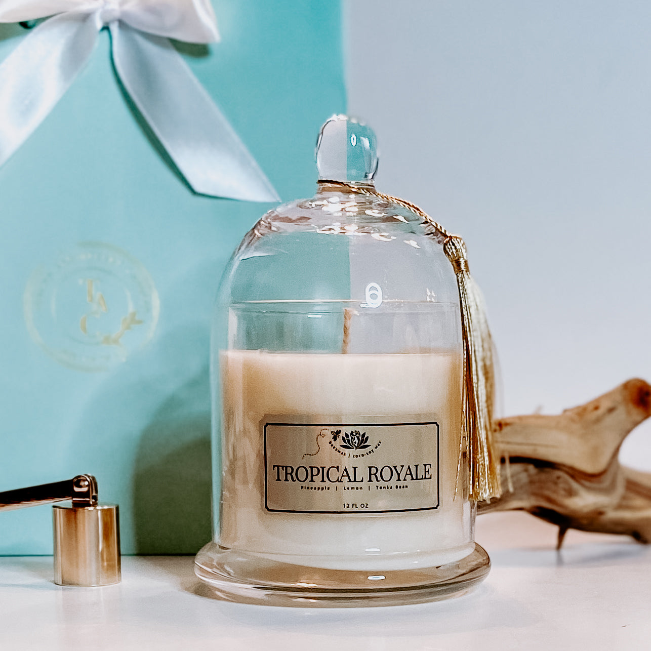 Allure Bee Cloche Candle