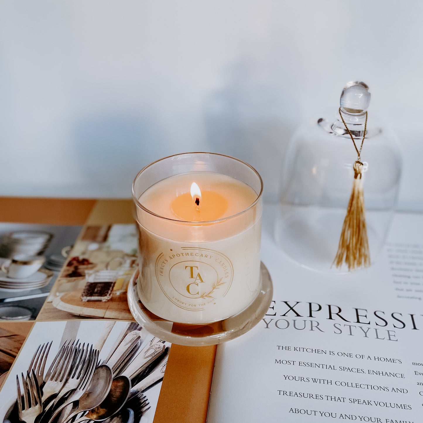 Allure Bee Cloche Candle