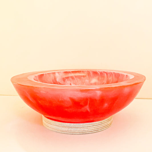Asymmetrical Resin Bowl