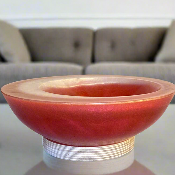 Asymmetrical Resin Bowl alternate