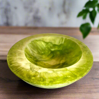 Asymmetrical Resin Bowl