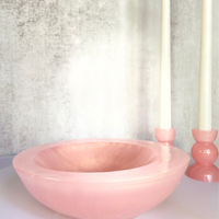 Asymmetrical Resin Bowl