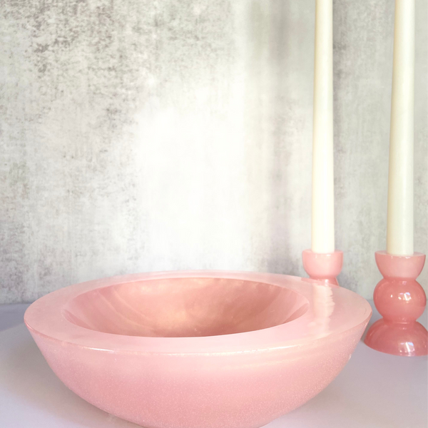 Asymmetrical Resin Bowl alternate