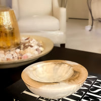 Asymmetrical Resin Bowl