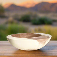 Asymmetrical Concrete Bowl