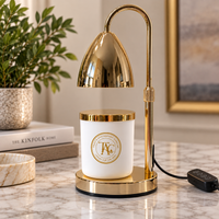 Brass Candle Warmer Lamp & Candle