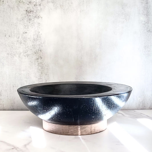 Asymmetrical Concrete Bowl