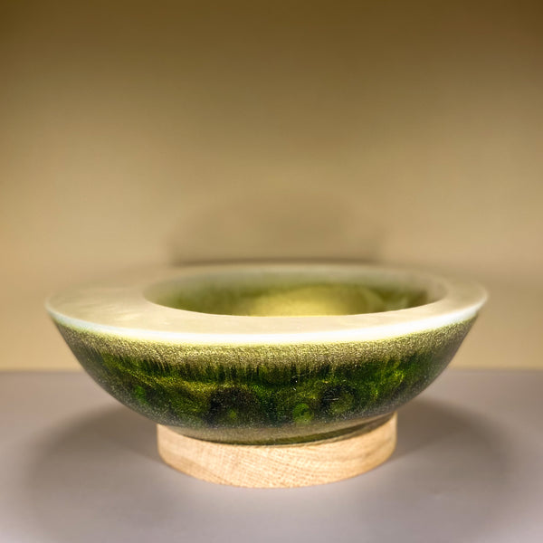 Asymmetrical Resin Bowl alternate