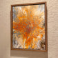 Original Framed Acrylic Abstract Painting 18"x24"