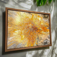 Original Framed Acrylic Abstract Painting 18