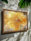 Original Framed Acrylic Abstract Painting 18"x24"