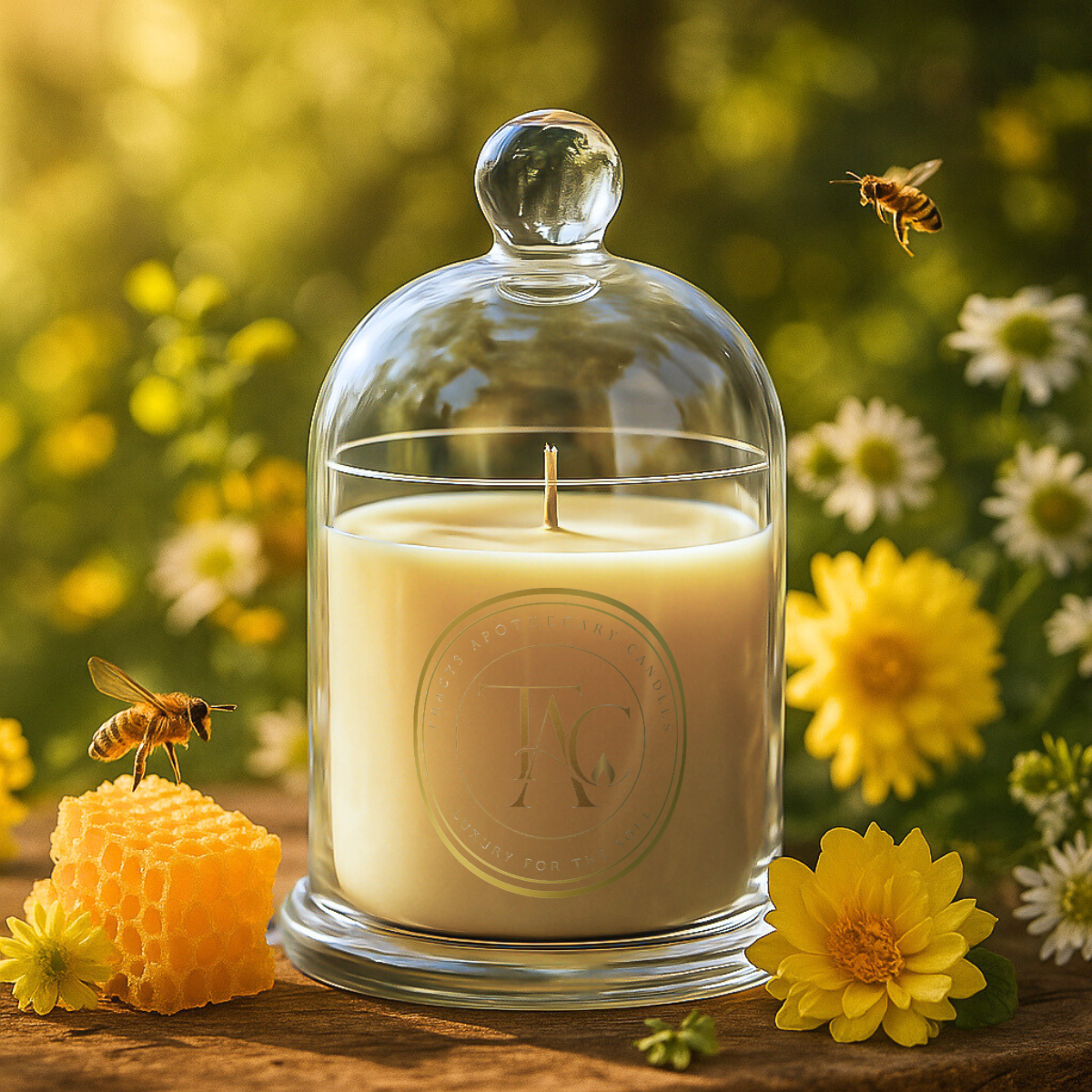 Allure Bee Cloche Candle