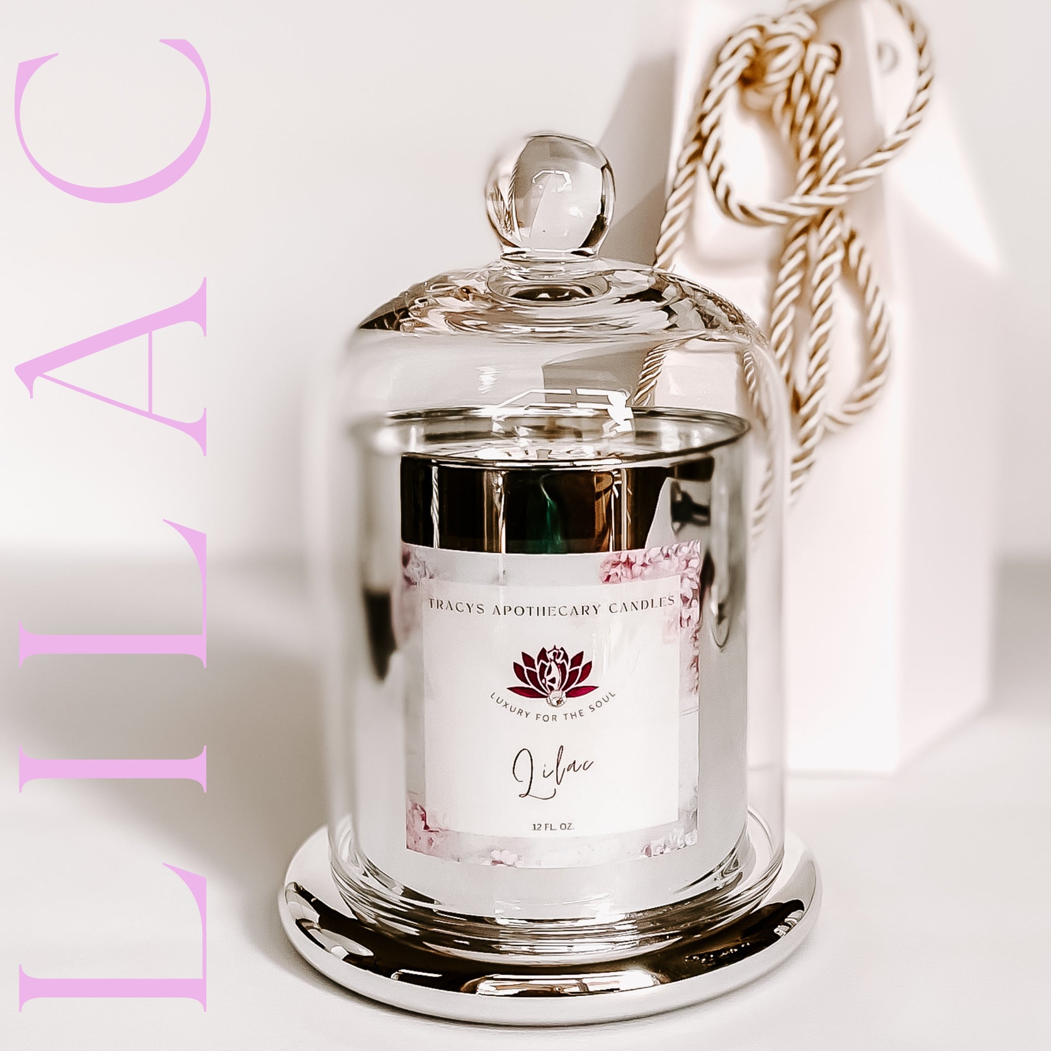 Addison Signature Cloche Candle – TRACYS APOTHECARY CANDLES