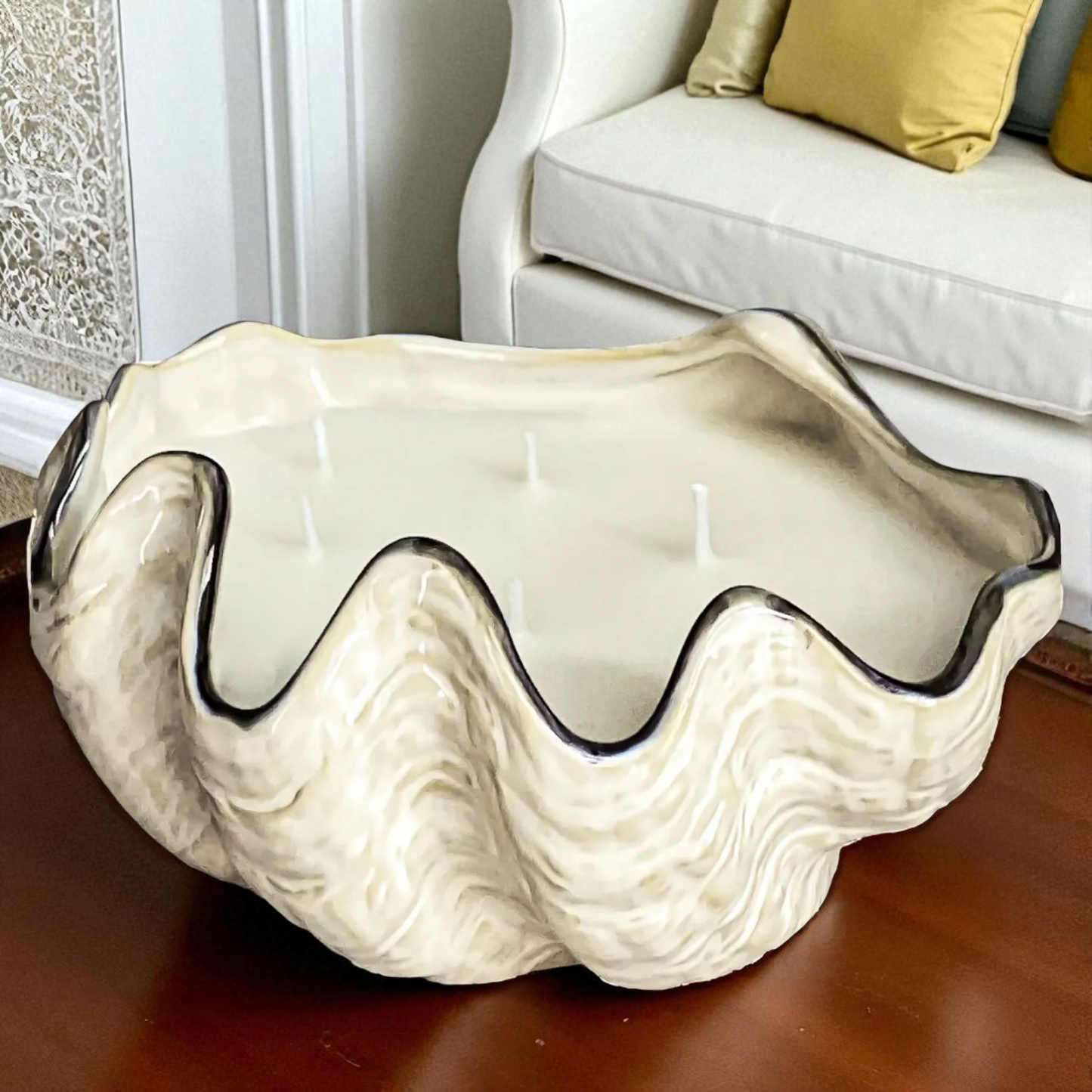 Under the Sea Shell Candle